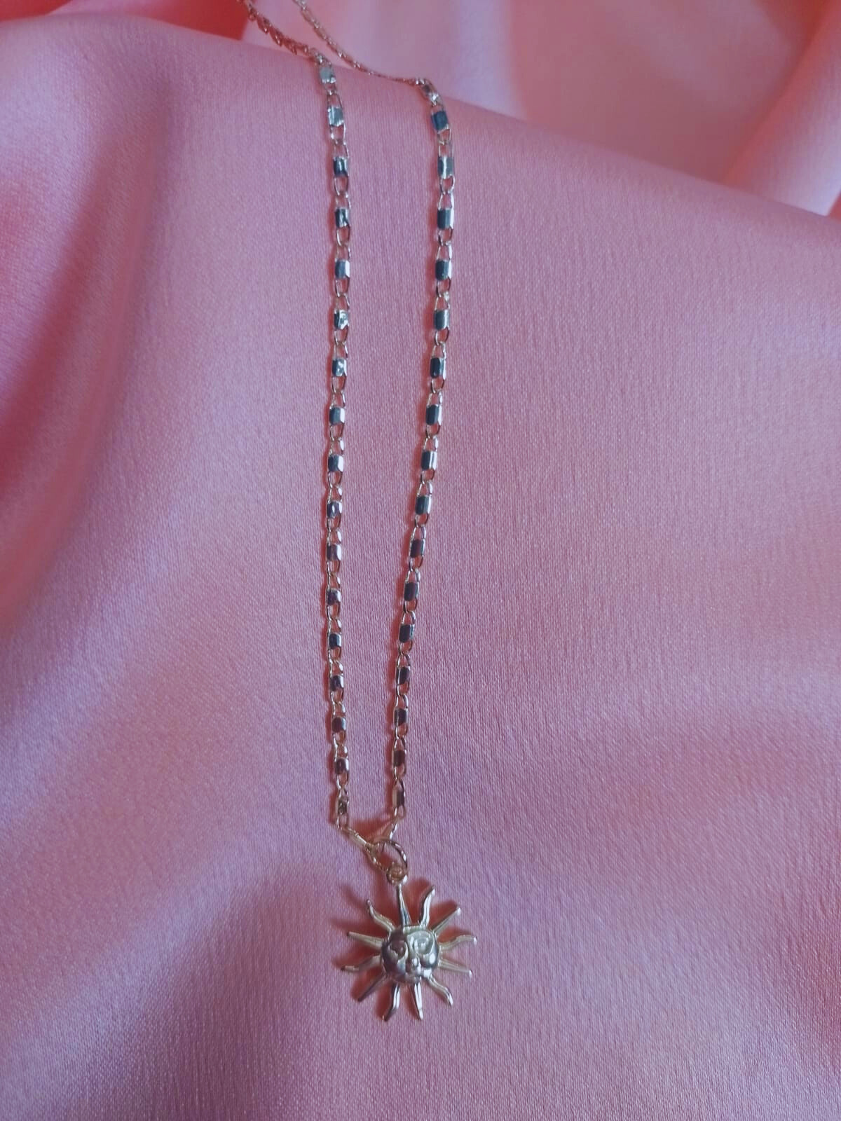 Colar Sol Banhado a Ouro 18K - Imagem 2