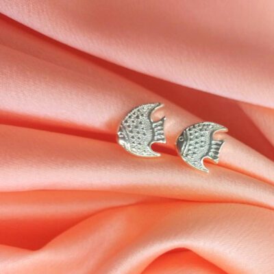 Brinco Peixe Banhado a Ouro 18K