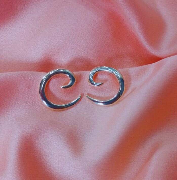 Brinco Caracol Banhado a Ouro 18k