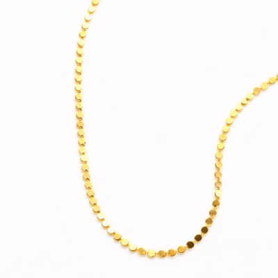 Colar Mini Medalhinhas Banhado a Ouro 18K