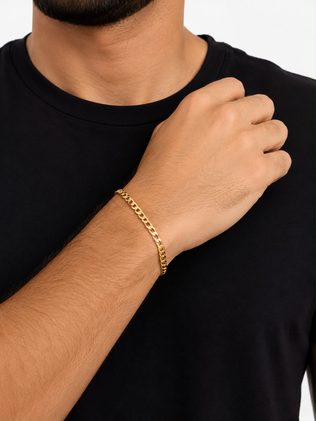 Pulseira Elo Grumet Banhado a Ouro 18K - Imagem 2