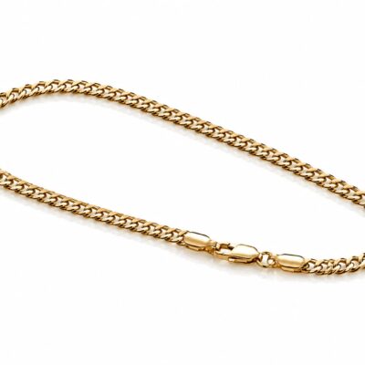 Pulseira Elo Grumet Banhado a Ouro 18K