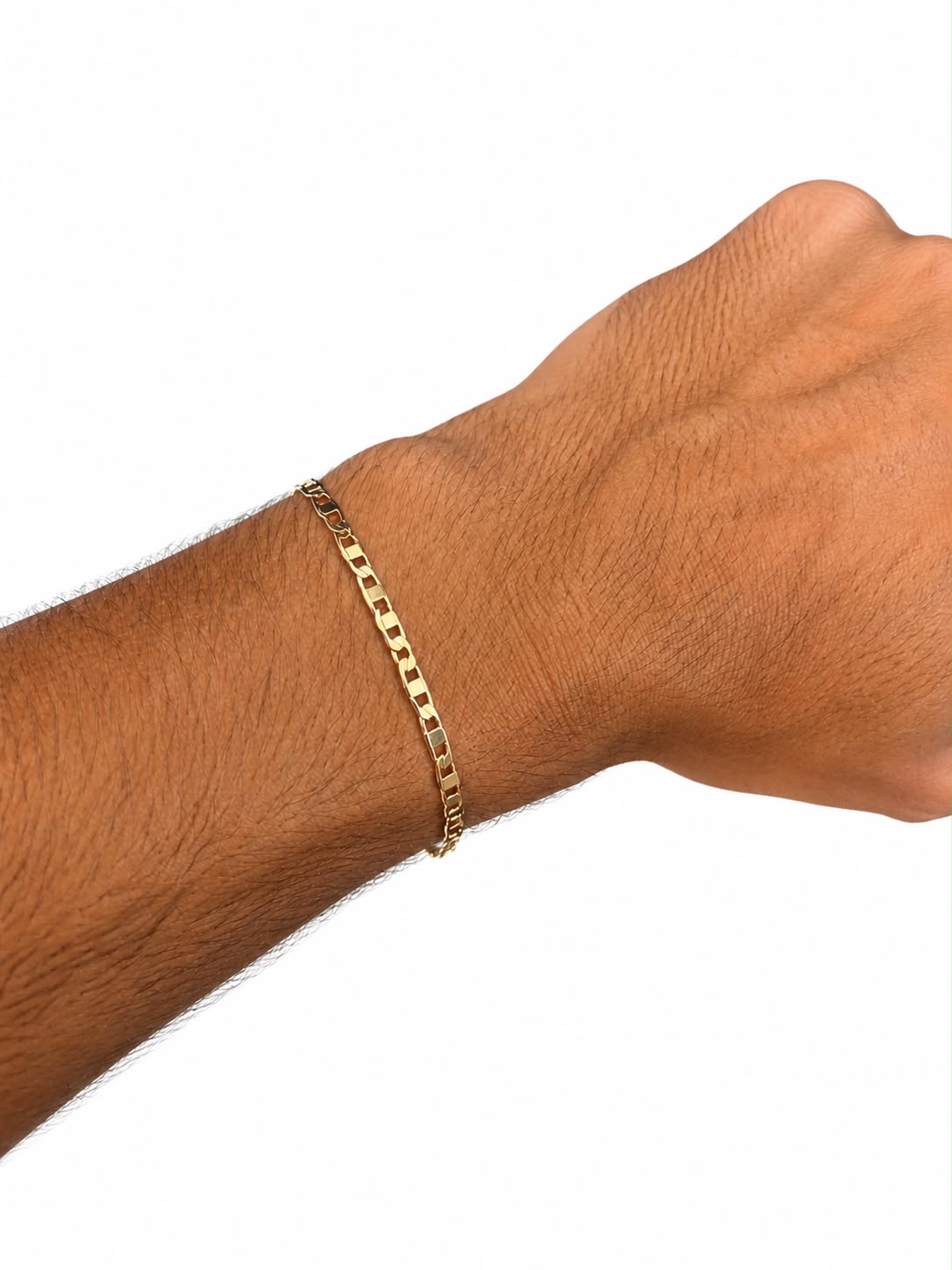 Pulseira Piastrine Banhado a Ouro 18K - Imagem 2
