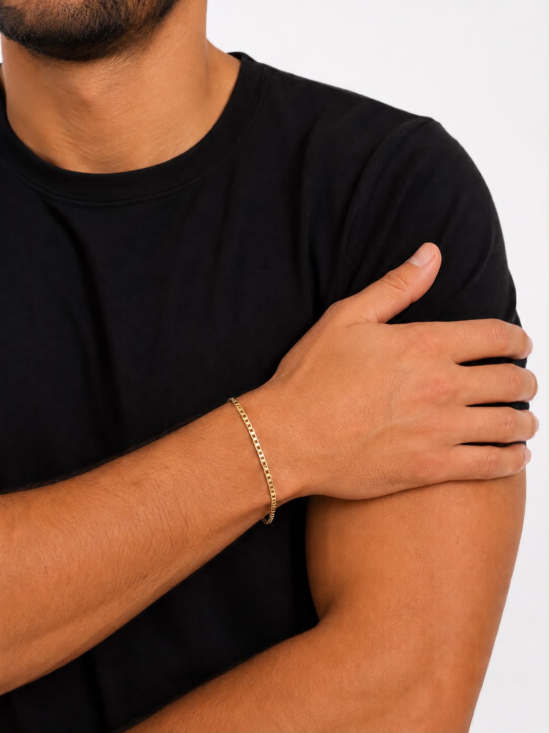 Pulseira Piastrine Banhado a Ouro 18K