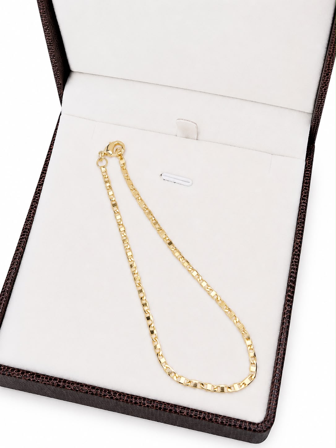Pulseira Piastrine Banhado a Ouro 18K - Imagem 3