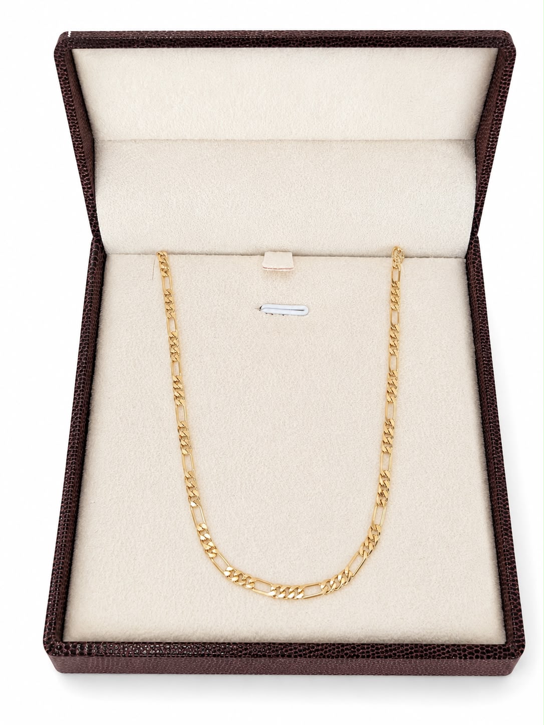 Colar Corrente Fígaro 3x1 Banhado a Ouro 18K - Imagem 3